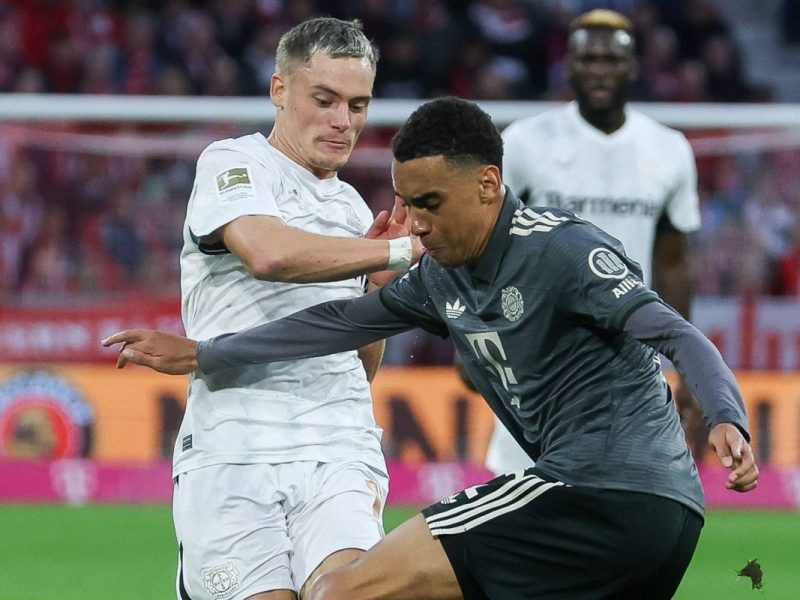 Auf Florian Wirtz liegt bei Bayer Leverkusen - Bayern München der Fokus.