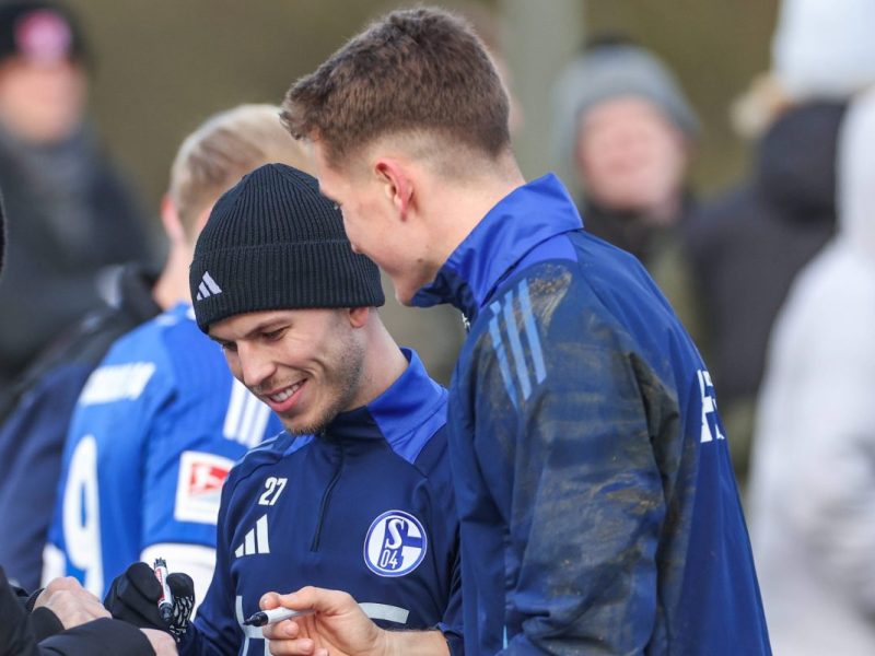 Lino Tempelmann und Ron-Thorben Hoffmann verließen den FC Schalke 04 im Winter.
