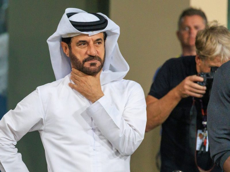 Bin Sulayem treibt in der Formel 1 und FIA Machtspielchen.