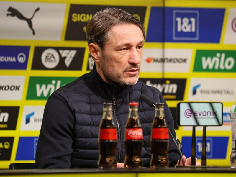 Vor dem Spiel St. Pauli - Dortmund gibt es für den BVB bittere Nachrichten! Chefcoach Niko Kovac hat sie selbst verkündet.