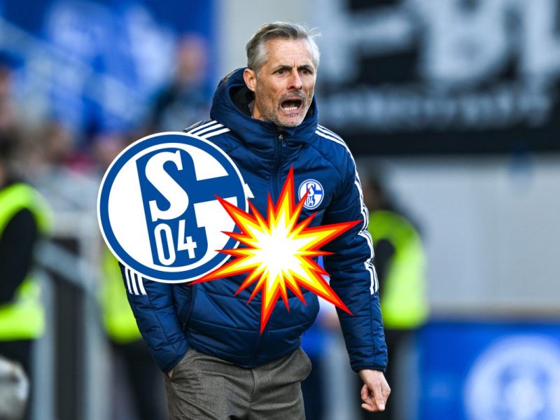 Beim FC Schalke 04 gibt es den nächsten dicken Hammer! S04-Coach Kees van Wonderen geht einen drastischen Schritt.