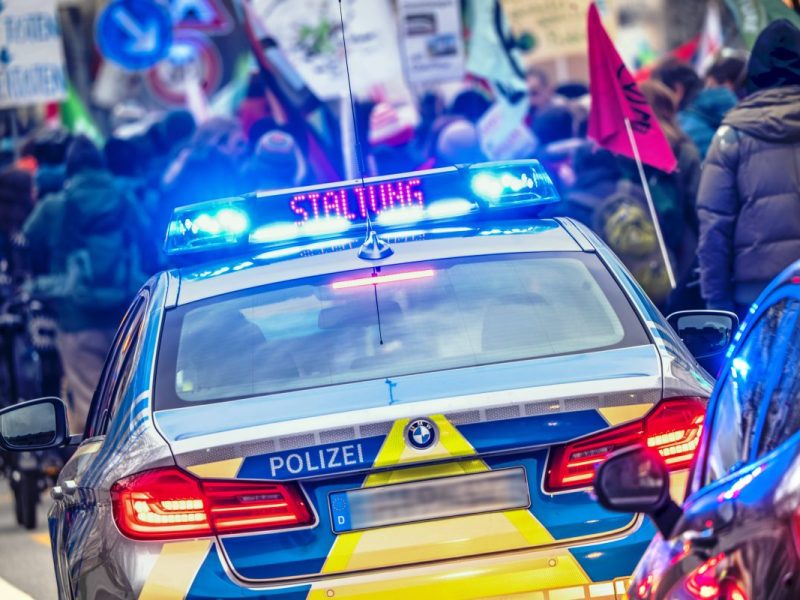 Streik Polizei