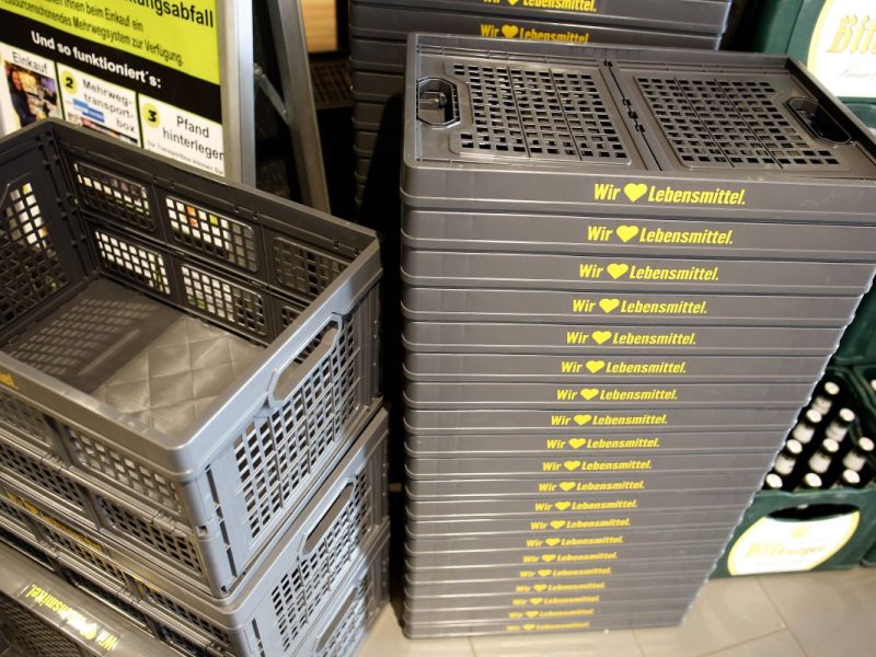 Edeka-Kunden können jetzt nicht nur Pfandflaschen zurück geben. (Symbolfoto)