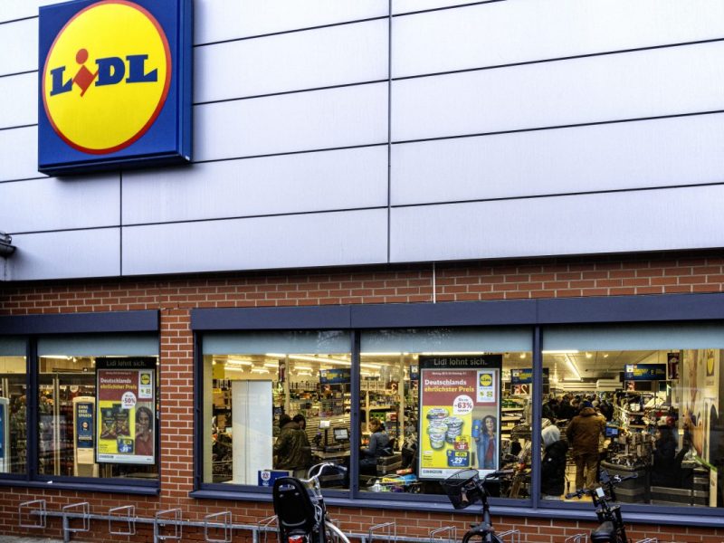 (Symbolbild) Ein Lidl in NRW.