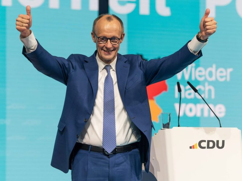 Merz: Aufschwung in Umfrage