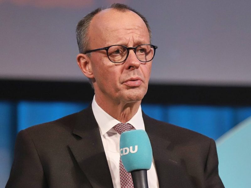 Friedrich Merz: Besorgter Blick auf die Umfragen vor der Bundestagswahl.