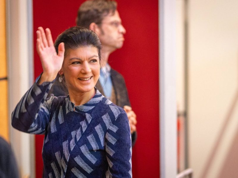 Interview mit Sahra Wagenknecht.
