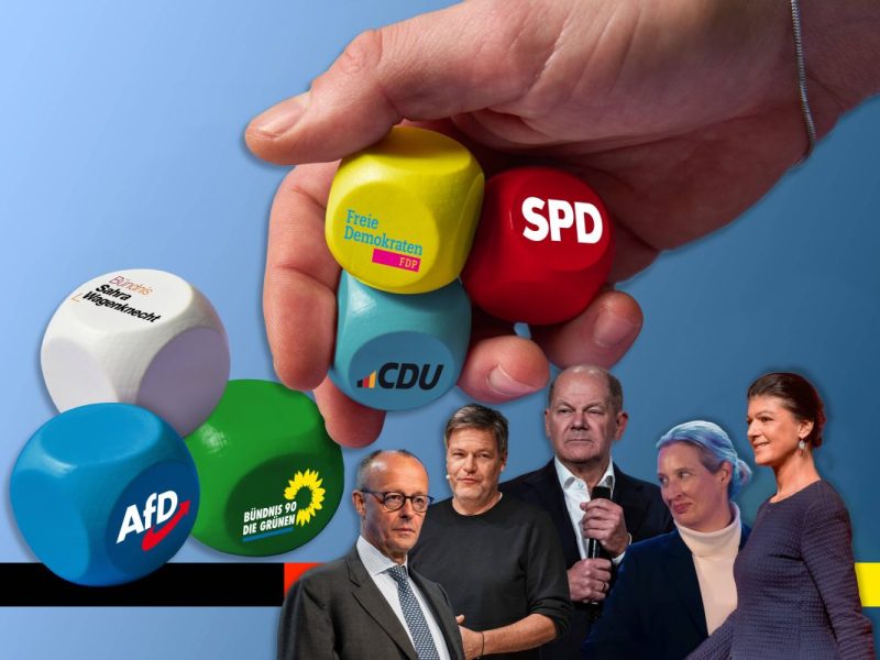Spannung vor der Bundestagswahl - die letzte Umfrage!