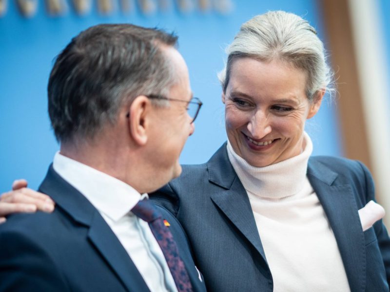 AfD und Linke erreichen bei Bundestagswahl Sperrminorität.