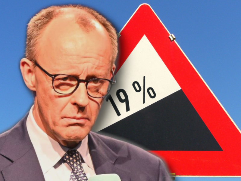 Will Erhöhung der Mehrwertsteuer nicht ausschließen: Merz.