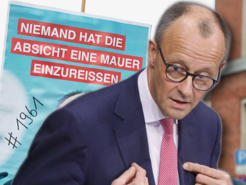 Merz massiv in der Kritik.