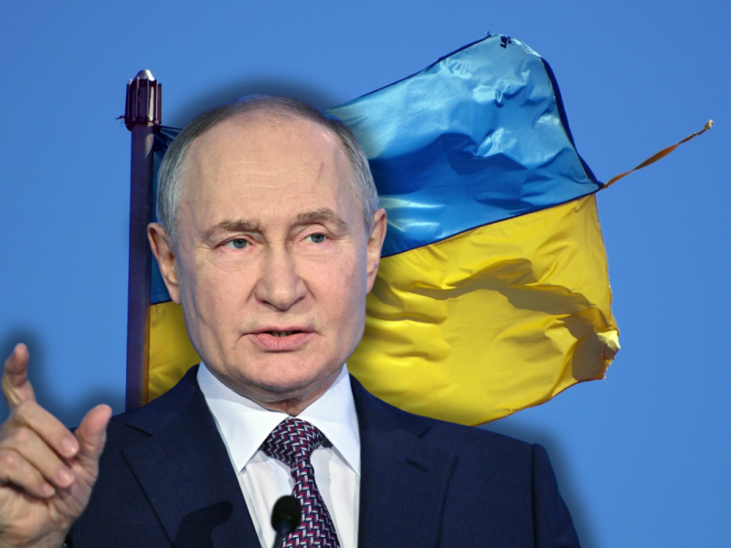 Zum dritten Jahrestag des Ukraine-Kriegs plant Russen-Tyrann Putin offenbar eine dreiste Lüge.