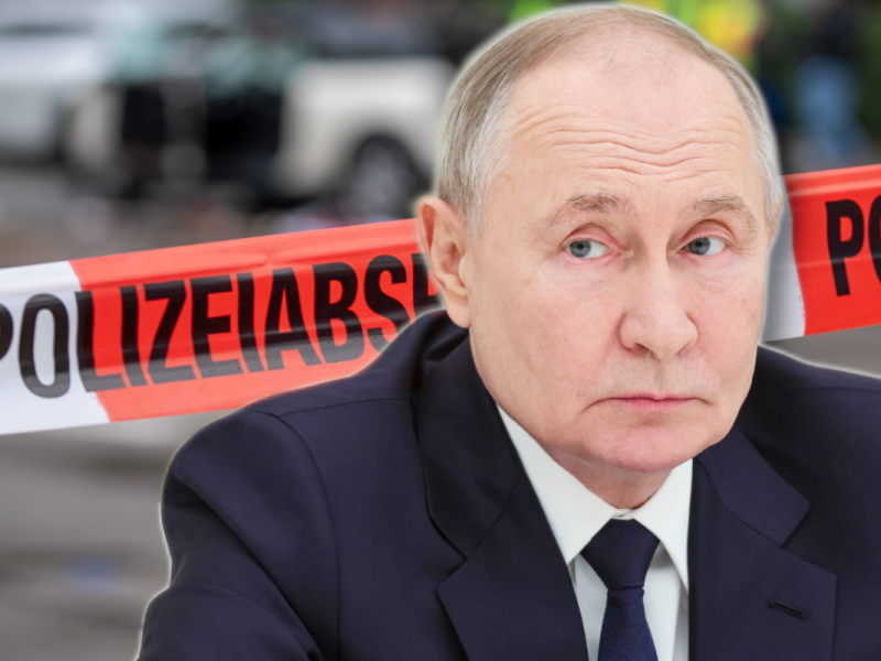 Krasser Verdacht gegen Wladimir Putin.