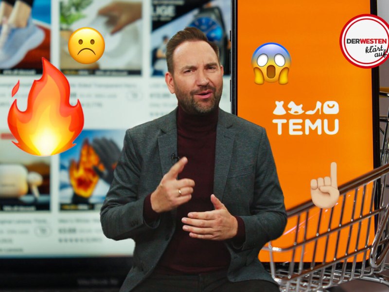 Temu-Produkte stehen immer wieder in der Kritik, Ron Perduss berichtet über ein Feuer-Drama.
