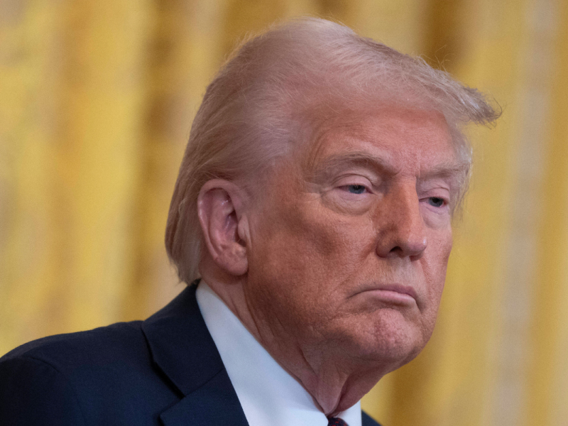Bei einem Spruch zu Ukrainepräsident Selenskyj rudert Donald Trump plötzlich zurück.