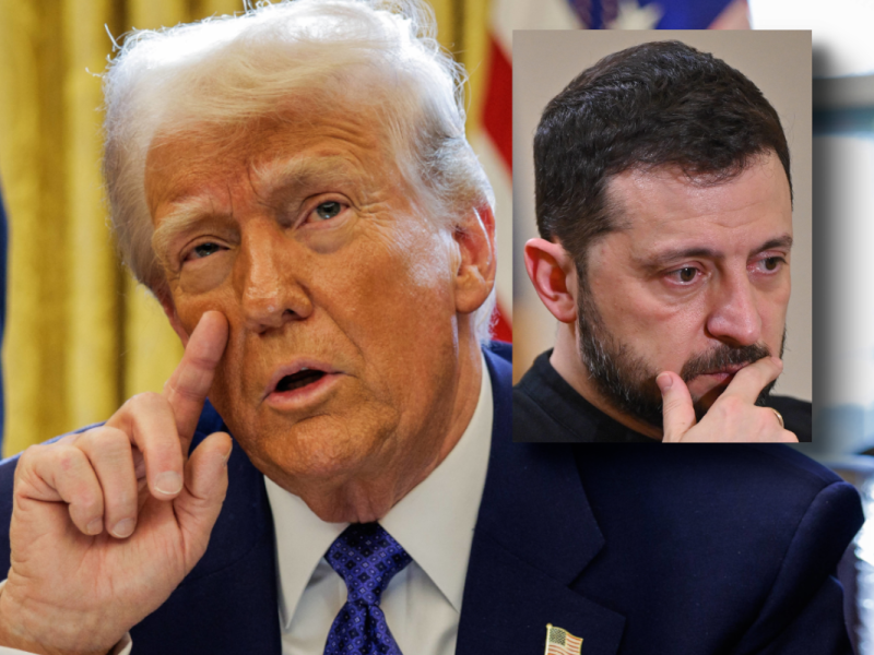Attacken auf Selenskyj: Trump.