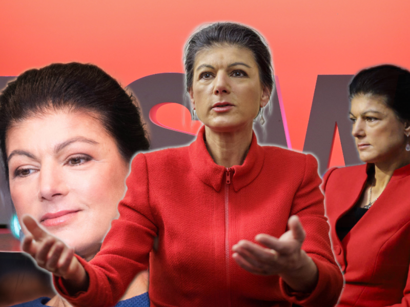 Sahra Wagenknecht scheitert krachend an der Sperrklausel.
