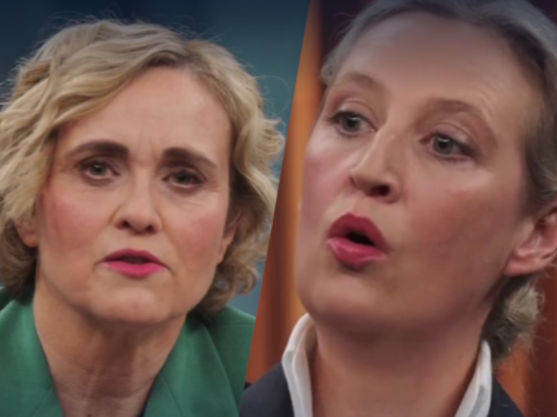 Weidel bei Miosga (ARD).