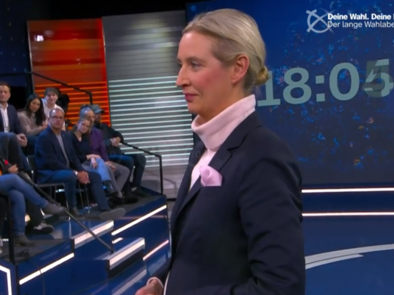 Alice Weidel ein 
