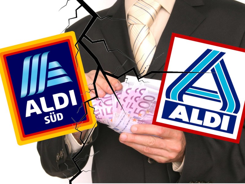 Aldi Süd vs. Aldi Nord: Das verdienen die Angestellten.