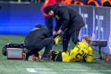 Schrecksekunde für Borussia Dortmund! Im Spiel BVB - Lille musste ein Star verletzt runter. Droht ein längerer Ausfall?