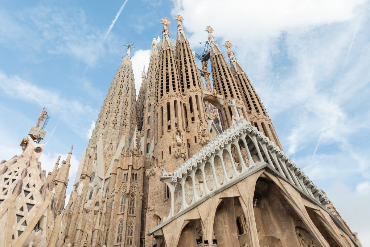 Die Sagrada Família in Spanien ist bei vielen Urlaubern beliebt.