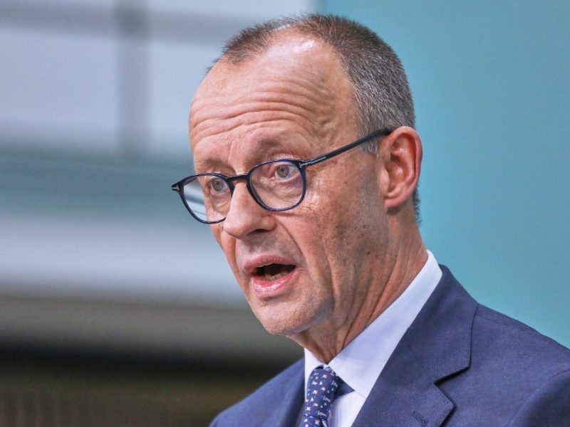 Friedrich Merz könnte schon bald in die USA reisen.
