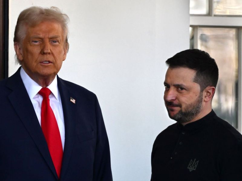 Beim Treffen zwischen Trump und Selenskyj hat es gewaltig gekracht.