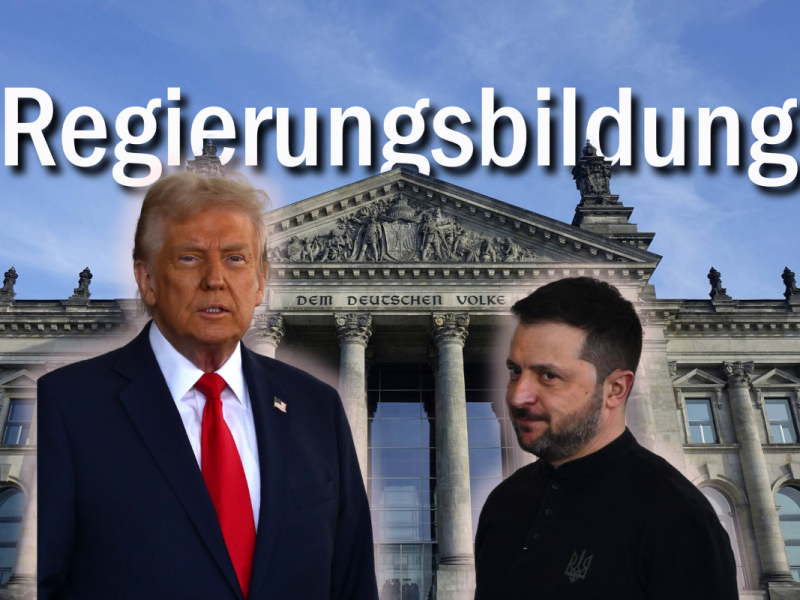 Trotz Eklat zwischen Trump und Selenskyj lässt sich Schwarz-Rot Zeit.
