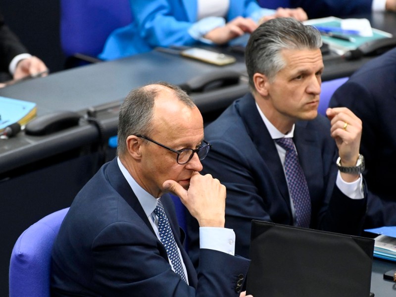Friedrich Merz und Thorsten Frei