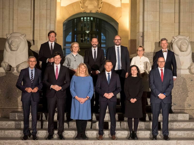 Minderheitsregierung Sachsen