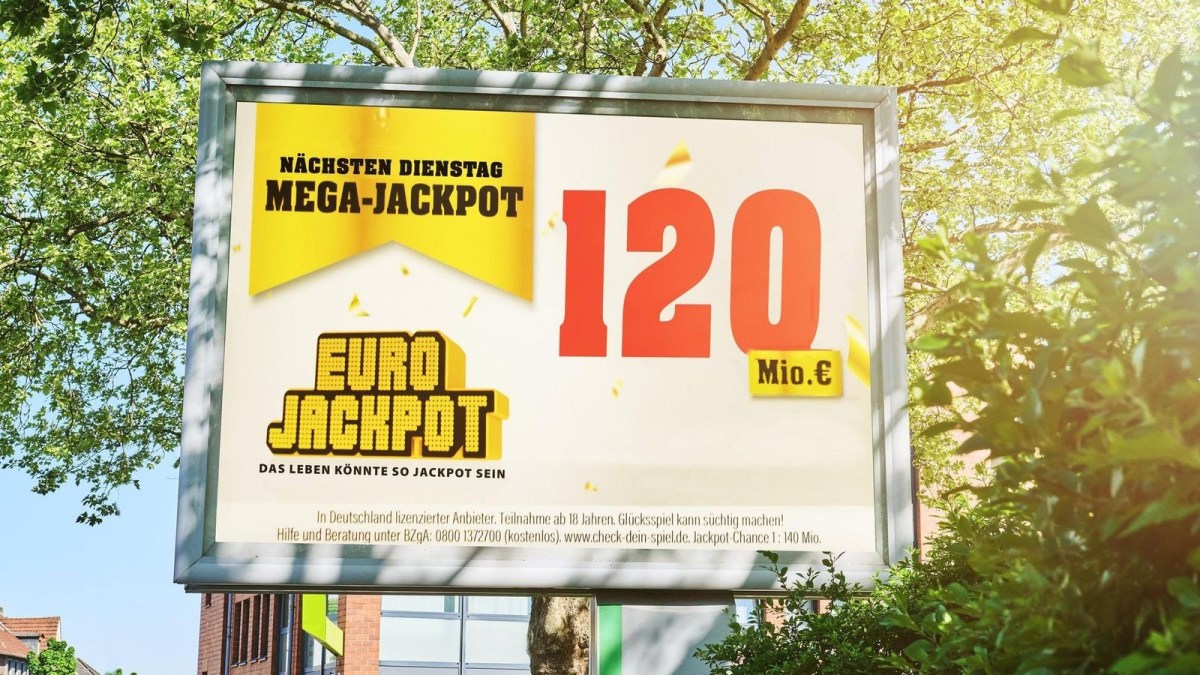 Erstmals in diesem Jahr ist der Eurojackpot auf seine maximale Summe angestiegen. Um 120 Millionen Euro geht es am kommenden Dienstag, 6. Mai, für die Spielteilnehmer aus 19 europäischen Ländern.