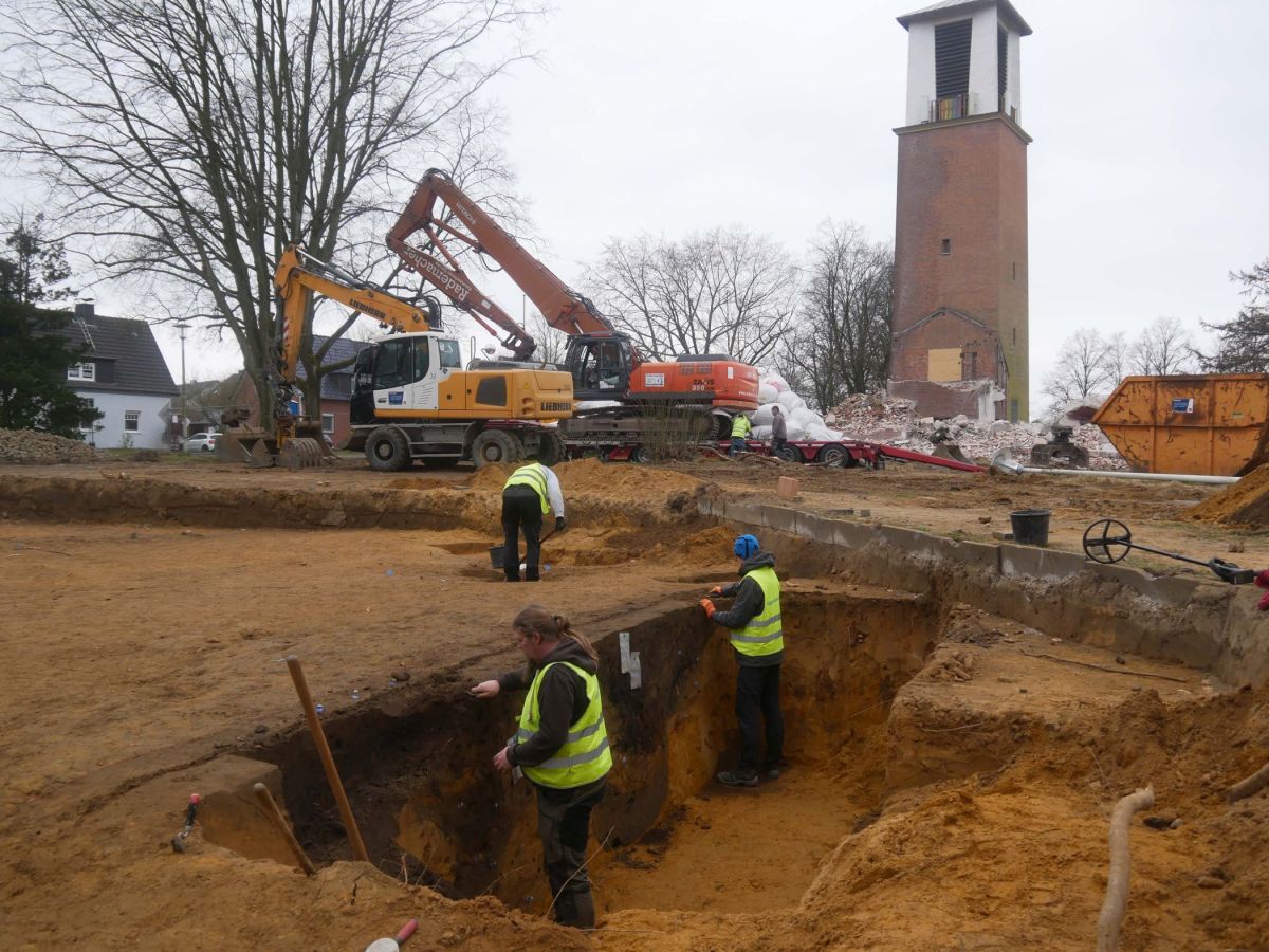 Bagger graben im Ruhrgebiet – plötzlich kommt Außergewöhnliches zum Vorschein
