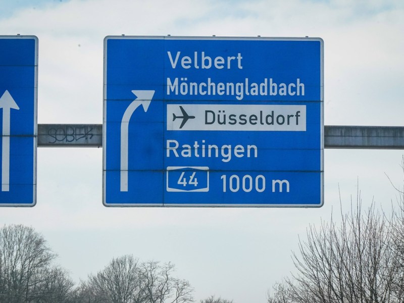 A44 bei Düsseldorf