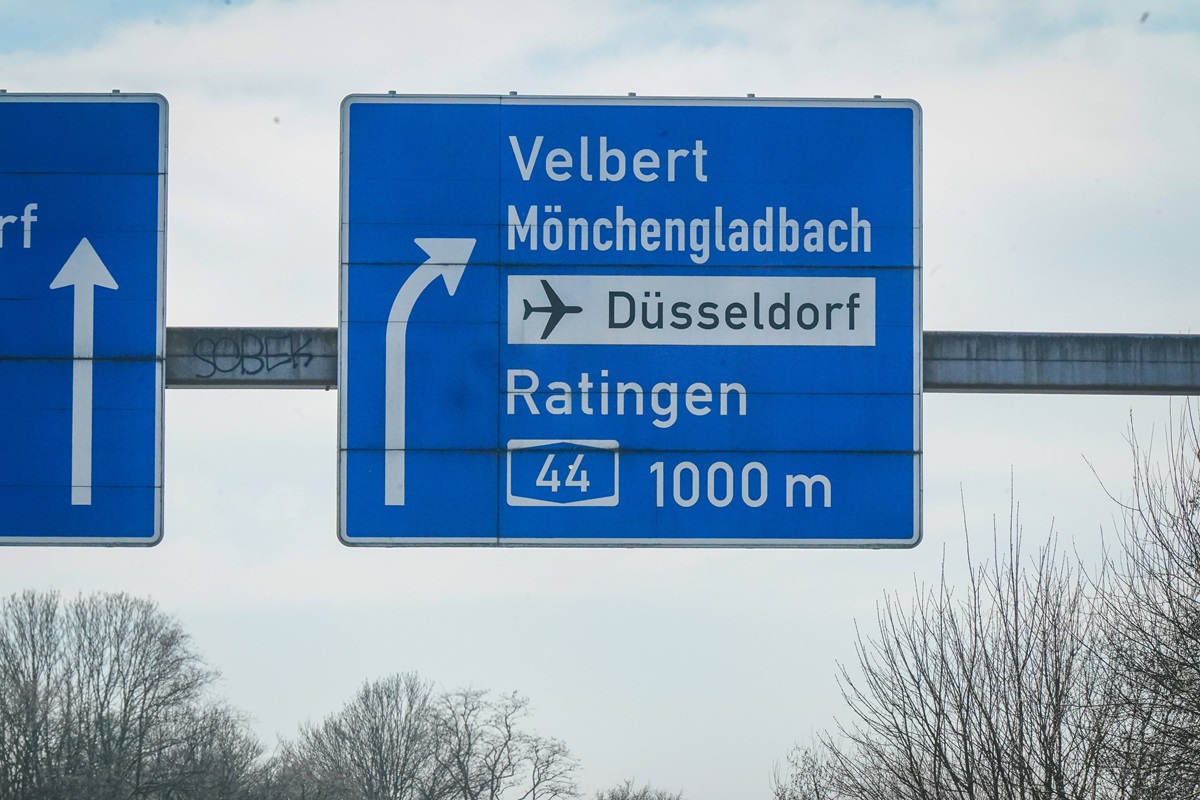 A44 bei Düsseldorf
