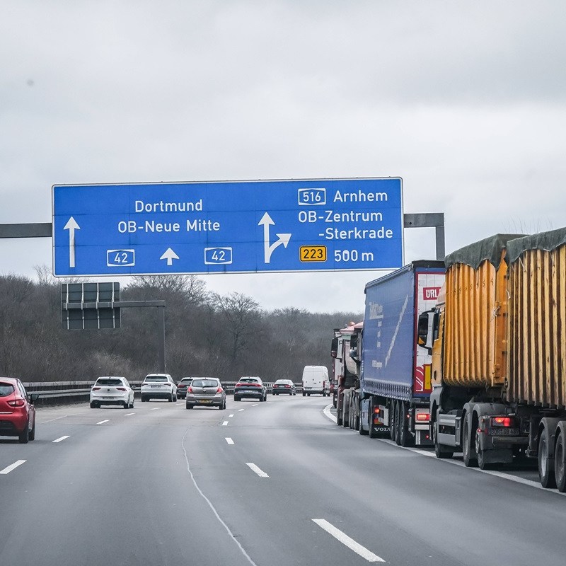 A42-Auffahrt in Oberhausen über Monate gesperrt – Stadt warnt vor diesem Umweg
